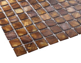 Caramel Mother of Pearl Mosaic Tiles